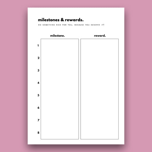 Cherry Pie - 8 week weight loss planner